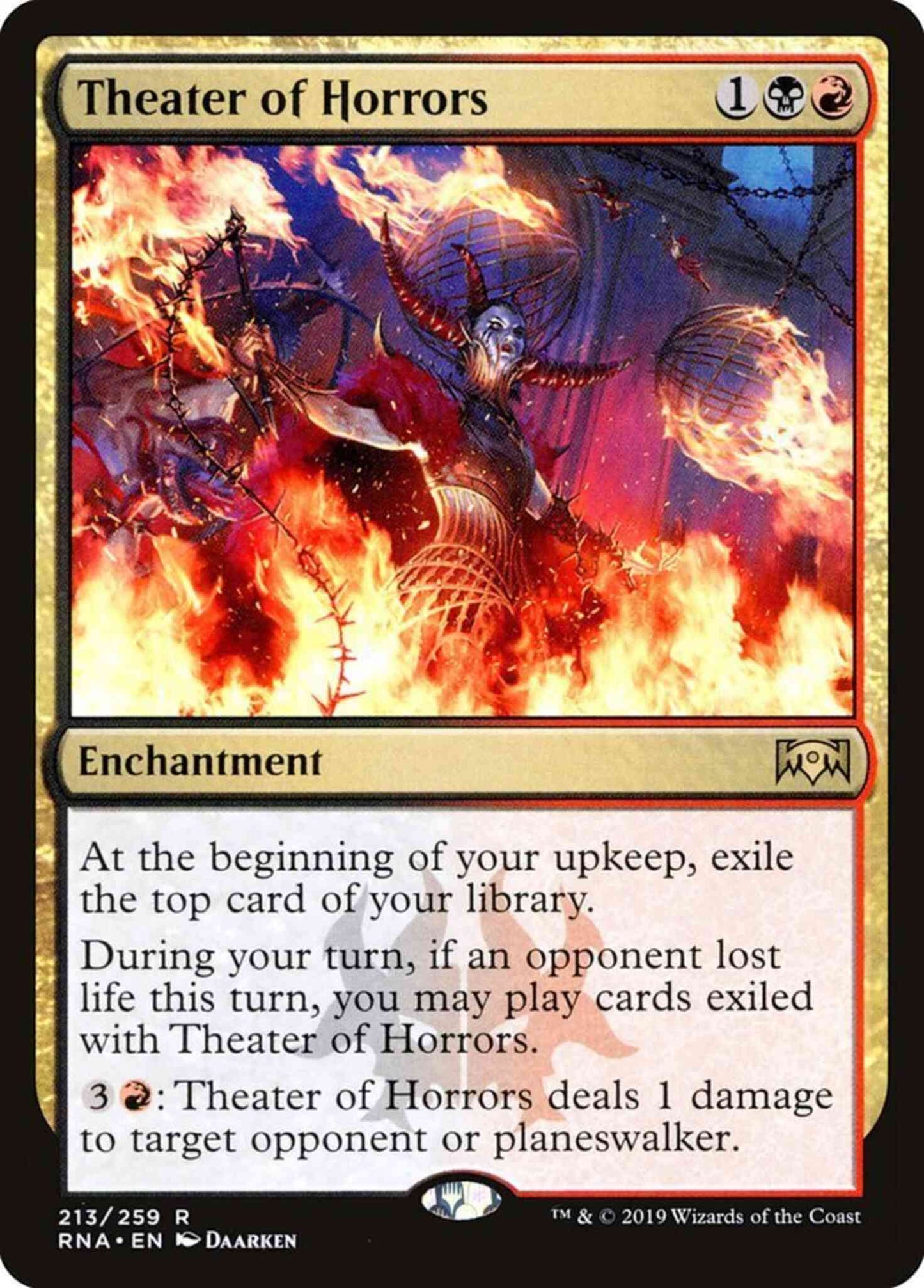 Theater of Horrors [213] [Ravnica Allegiance] [Non-Foil]