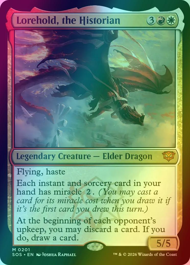 Lorehold, the Historian [201] [Secrets of Strixhaven] [Foil]