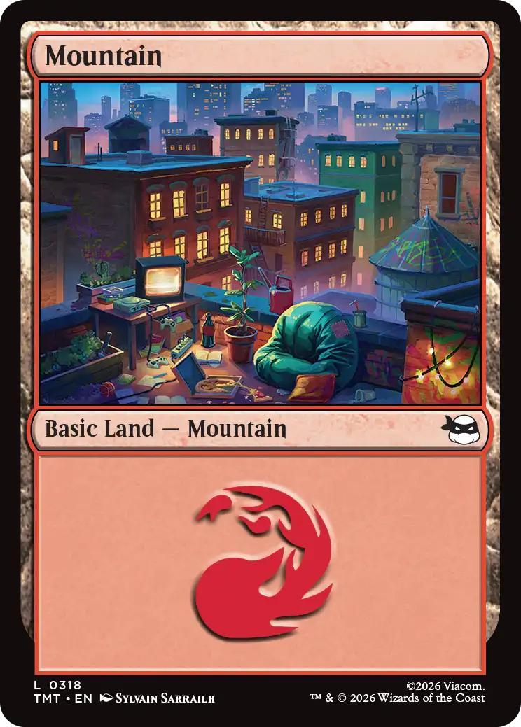 Mountain [318] [Teenage Mutant Ninja Turtles] [Non-Foil]