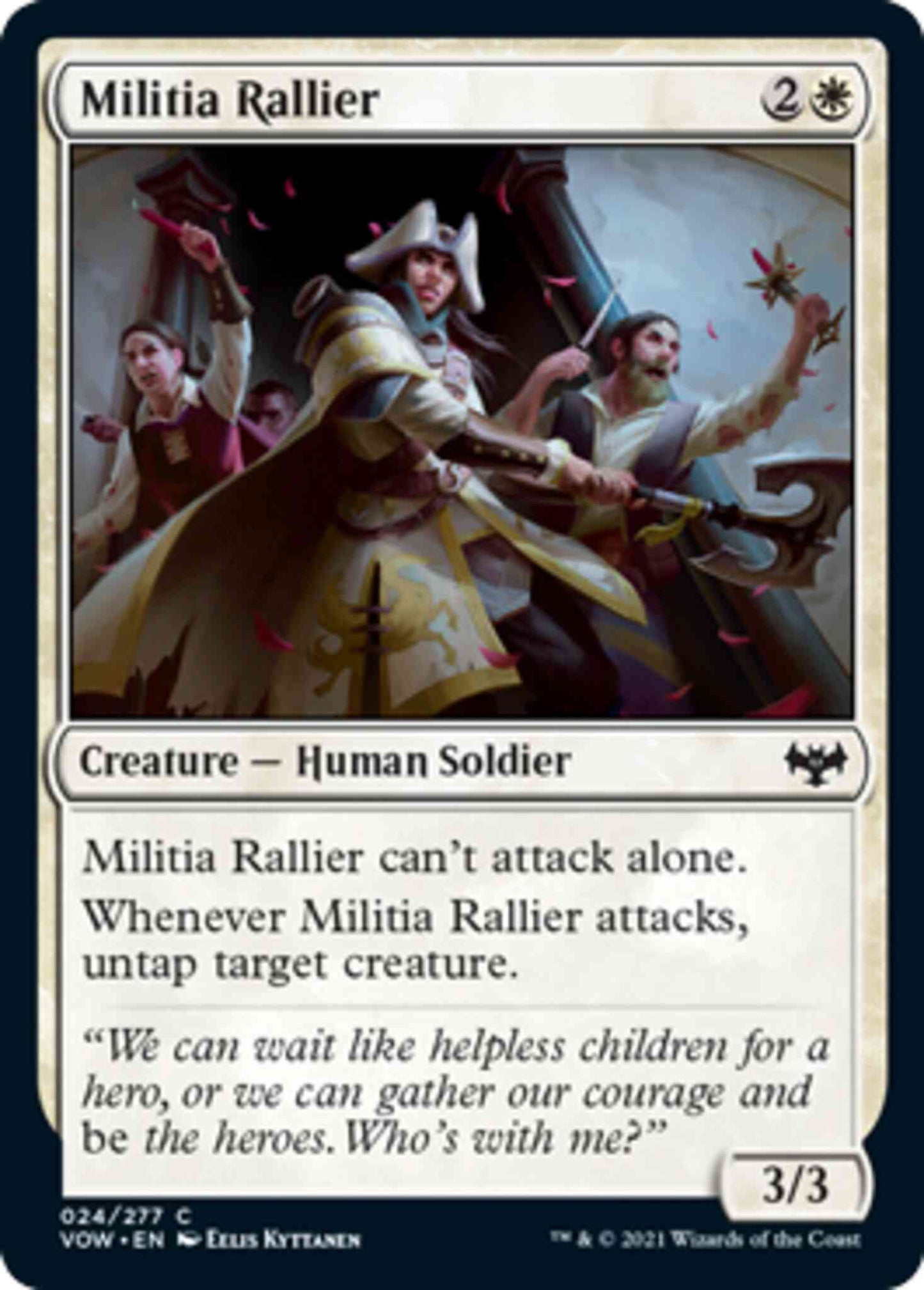 Militia Rallier [24] [Innistrad: Crimson Vow] [Non-Foil]
