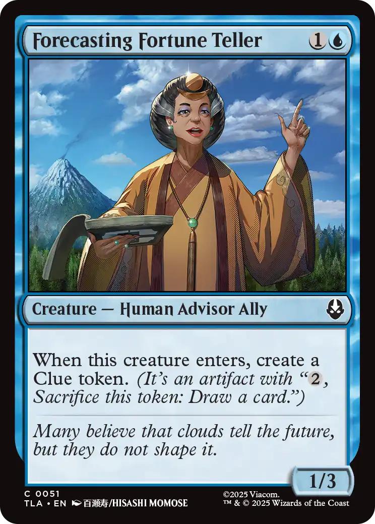 Forecasting Fortune Teller [51] [Avatar: The Last Airbender] [Non-Foil]