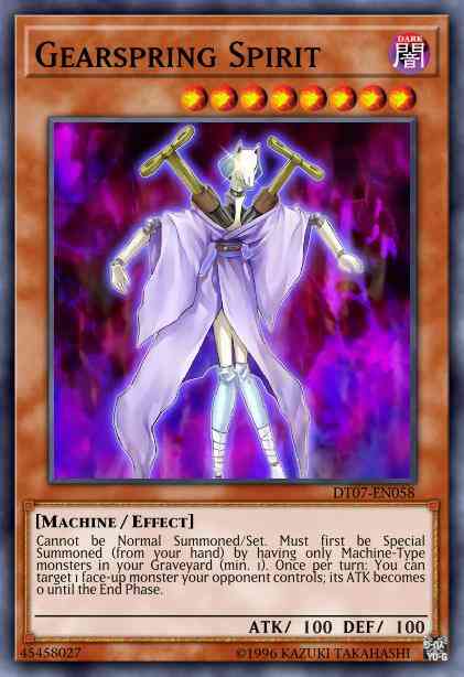 Gearspring Spirit - DT07-EN058 - Duel Terminal Normal Parallel Rare - Duel Terminal