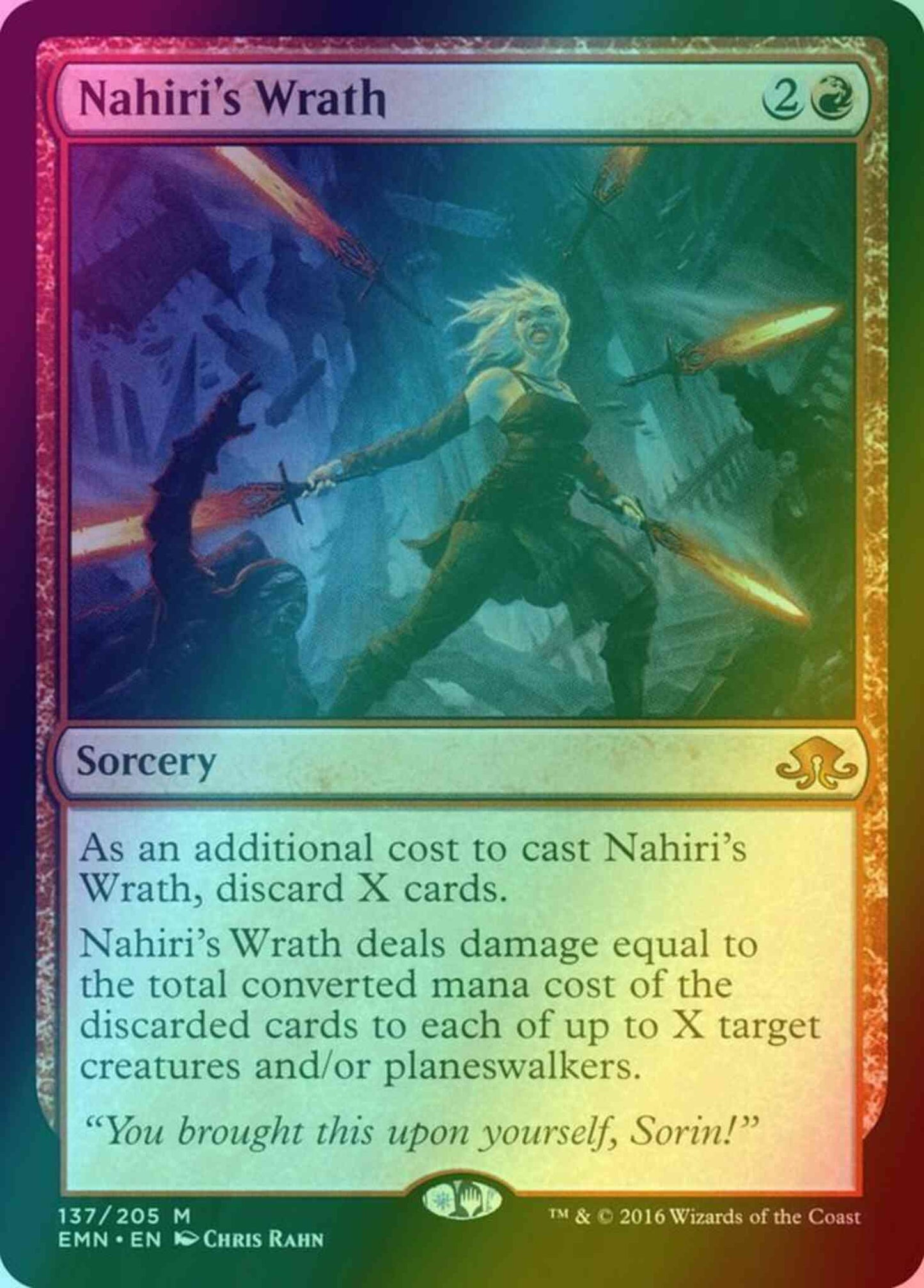 Nahiri's Wrath [137] [Eldritch Moon] [Foil]