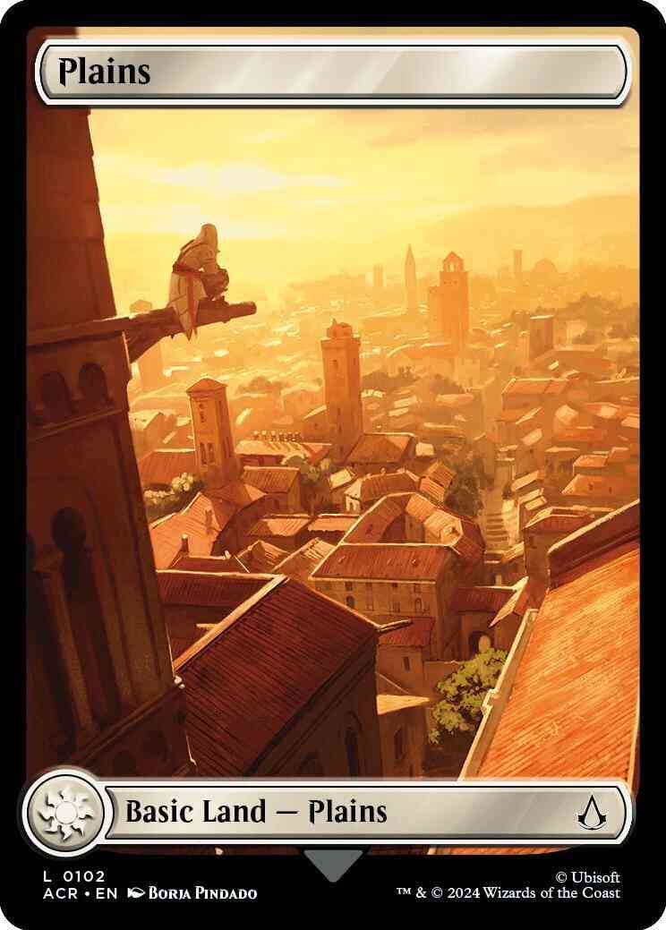 Plains [102] [Full Art] [Assassin's Creed] [Non-Foil]