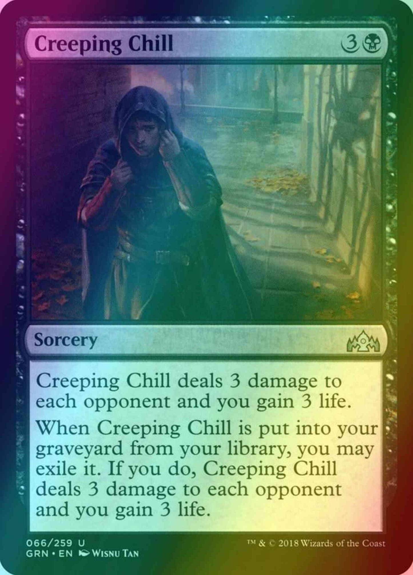Creeping Chill [66] [Guilds of Ravnica] [Foil]