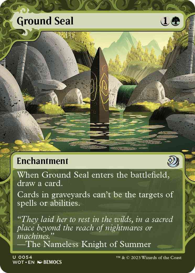 Ground Seal [54] [Enchanting Tale Showcase] [Wilds of Eldraine: Enchanting Tales] [Non-Foil]