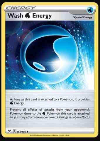 Wash Water Energy - 165/185 - Uncommon [swsh4-165] [Non-Holo]