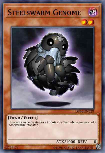 Steelswarm Genome - DT06-EN028 - Duel Terminal Normal Parallel Rare - Duel Terminal