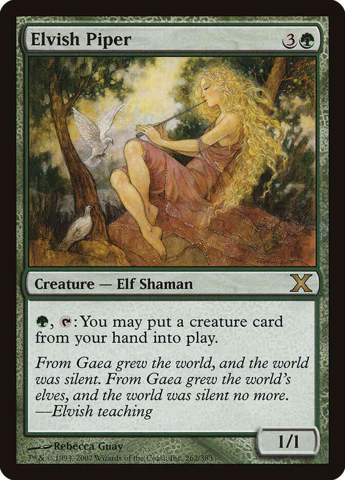 Elvish Piper [262] [Tenth Edition] [Non-Foil]