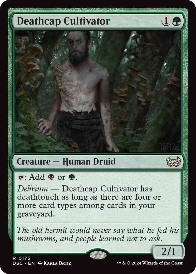 Deathcap Cultivator [175] [Duskmourn: House of Horror: Commander] [Non-Foil]