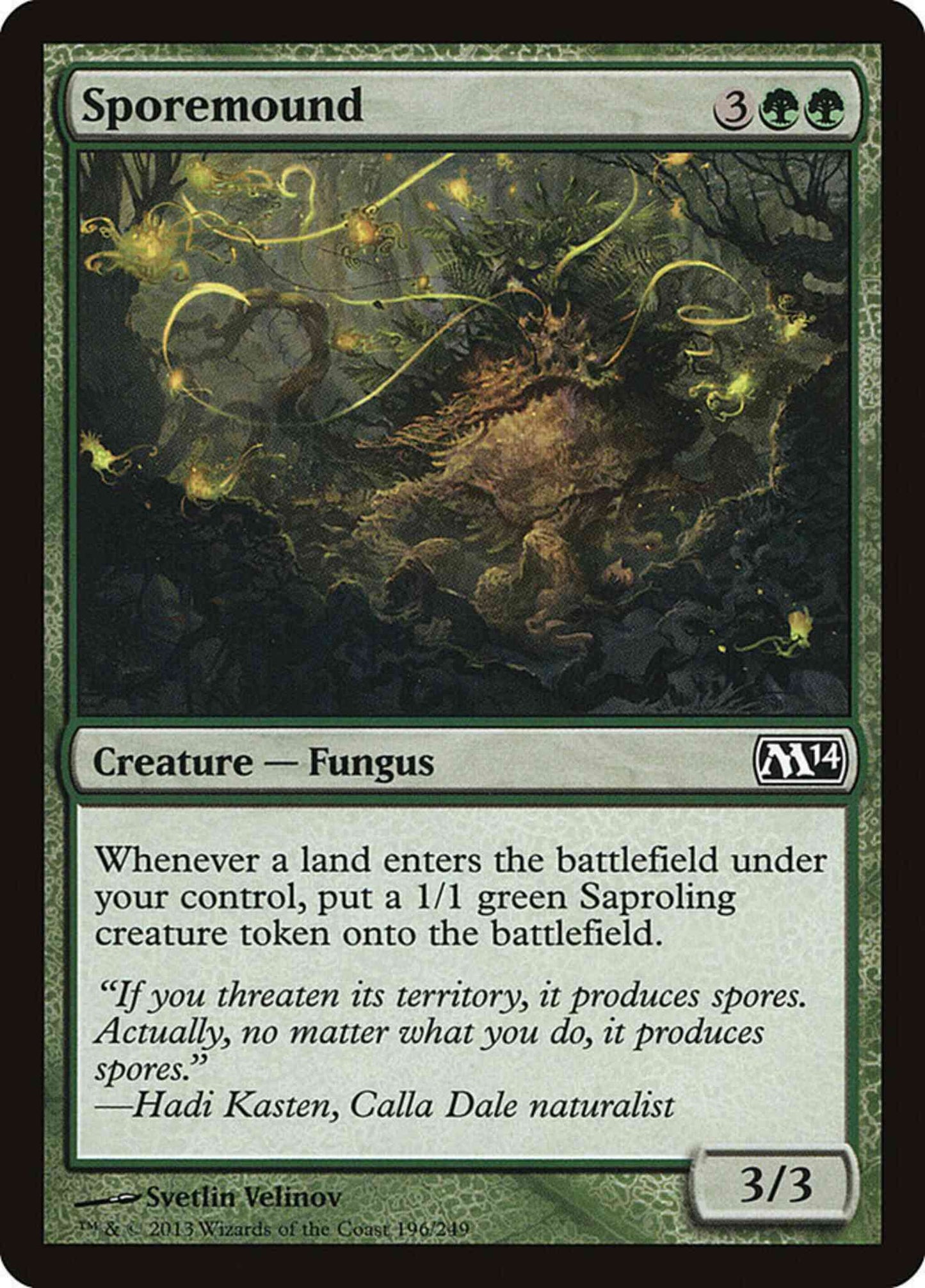 Sporemound [196] [Magic 2014] [Non-Foil]