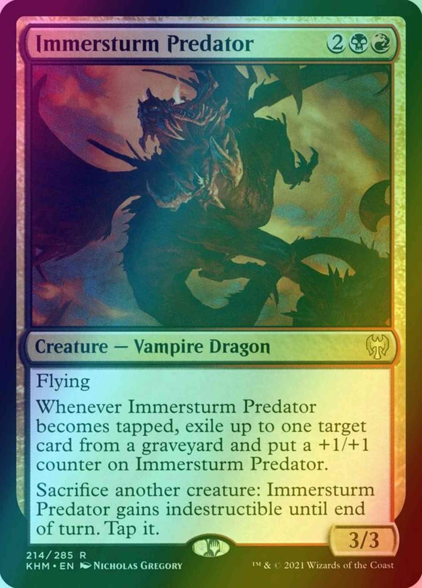 Immersturm Predator [214] [Kaldheim] [Foil]