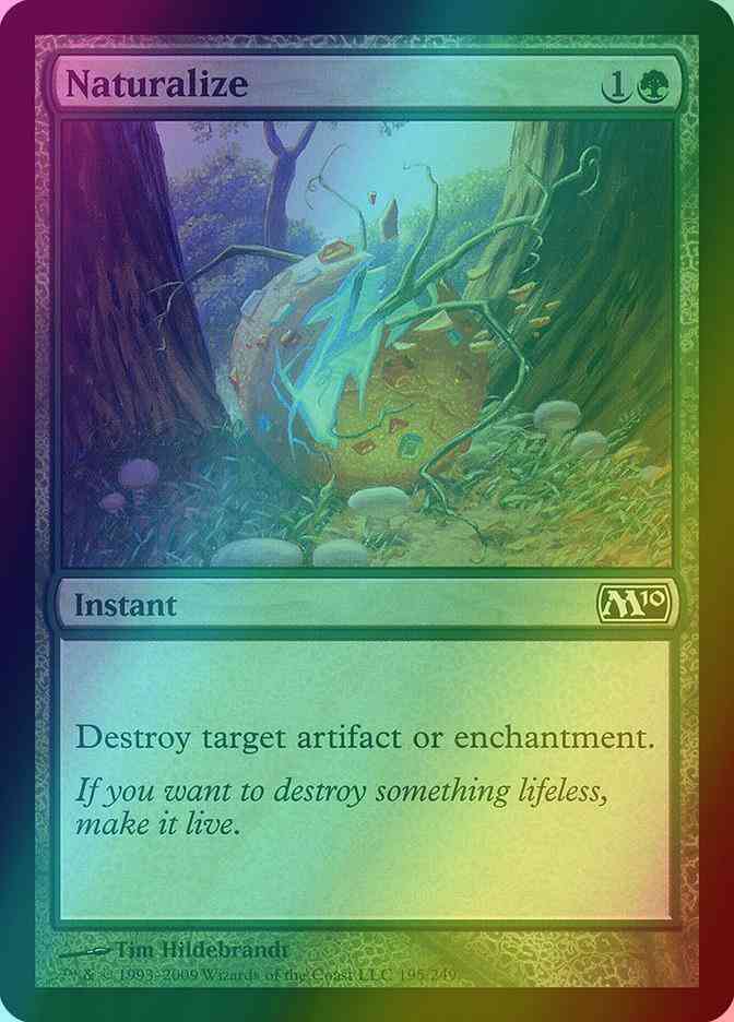Naturalize [195] [Magic 2010] [Foil]