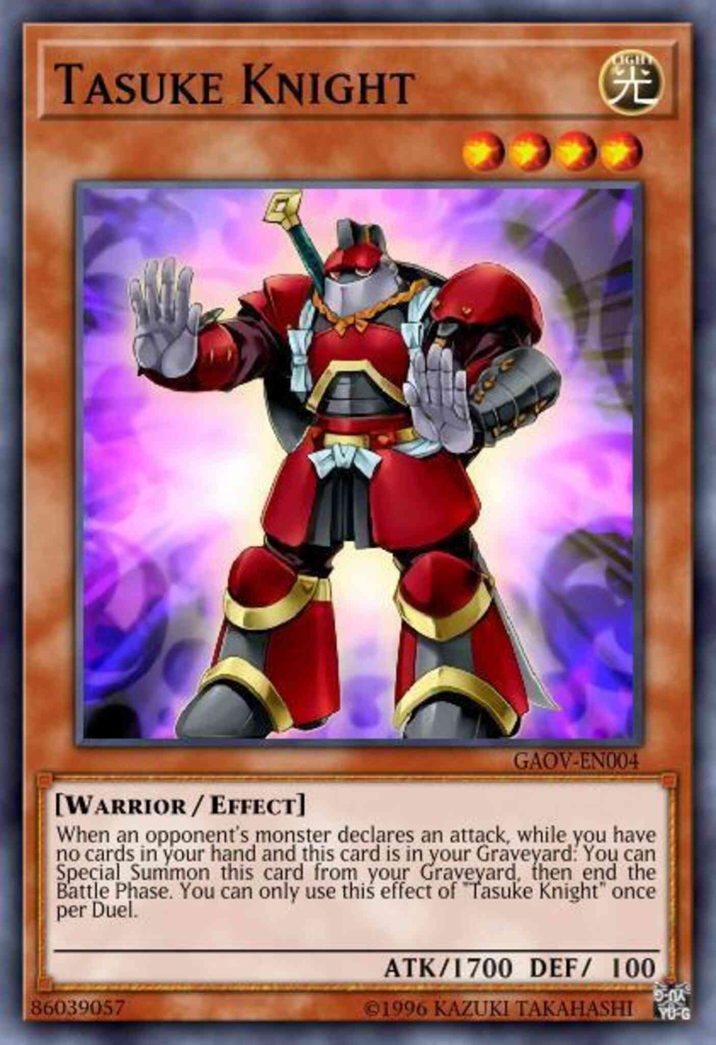 Tasuke Knight - SP14-EN010 - Common - 1st Edition