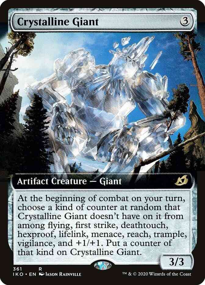 Crystalline Giant [361] [Extended Art] [Ikoria: Lair of Behemoths] [Non-Foil]