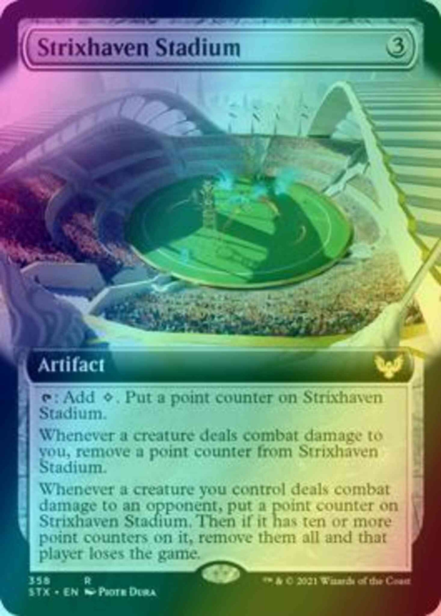 Strixhaven Stadium [358] [Extended Art] [Strixhaven: School of Mages] [Foil]