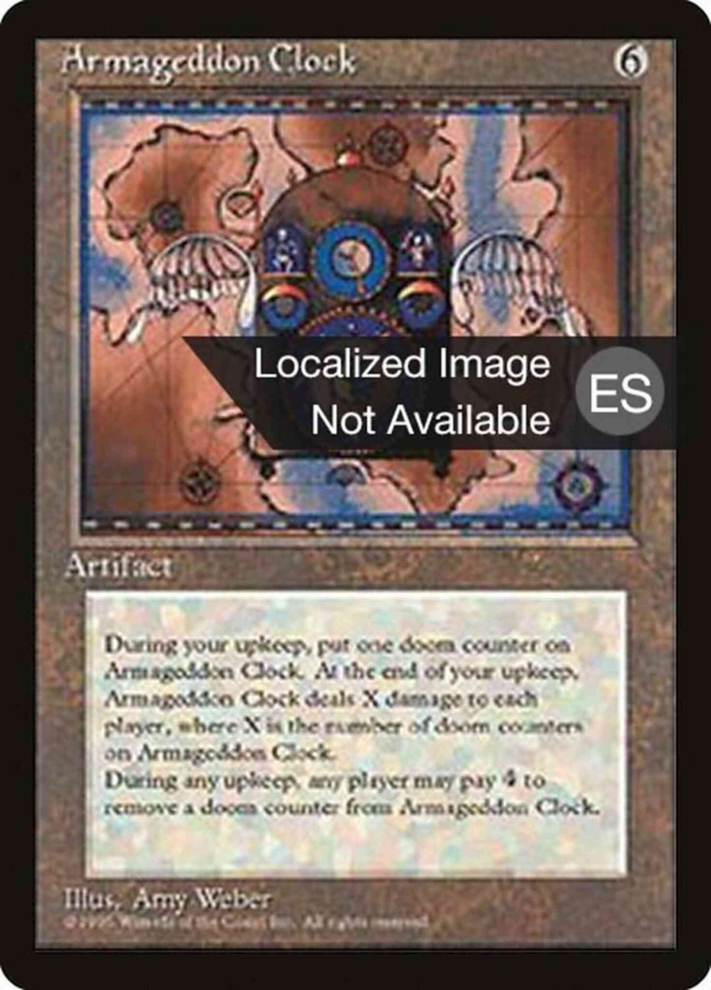 Armageddon Clock - Japanese [295] [Fourth Edition Black Border: Japanese] [Non-Foil]