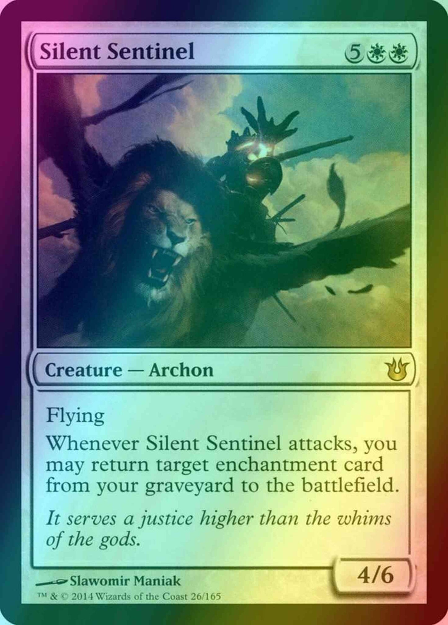 Silent Sentinel [26] [Born of the Gods] [Foil]