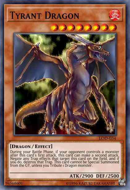 Tyrant Dragon - DB2-EN151 - Ultra Rare - Unlimited