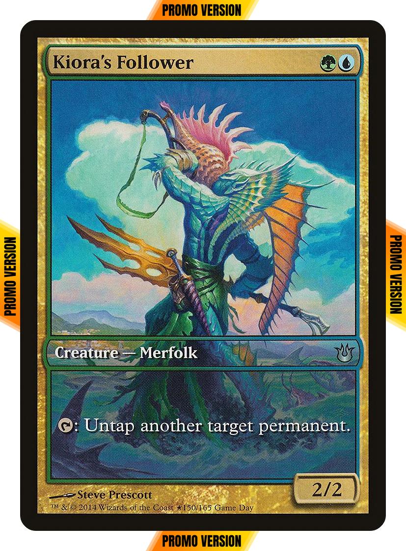 Kiora's Follower [150] [Born of the Gods Promos] [Non-Foil]
