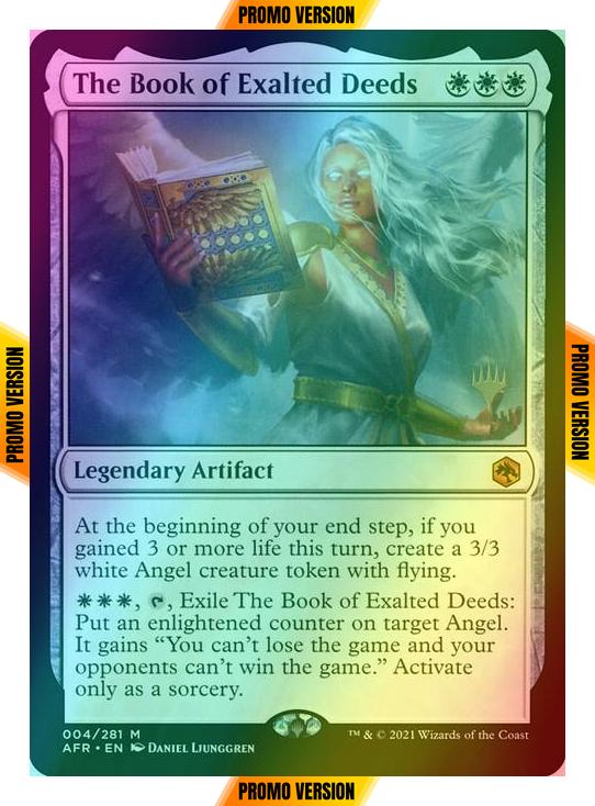 The Book of Exalted Deeds [Promo Pack] [4p] [Adventures in the Forgotten Realms Promos] [Foil]