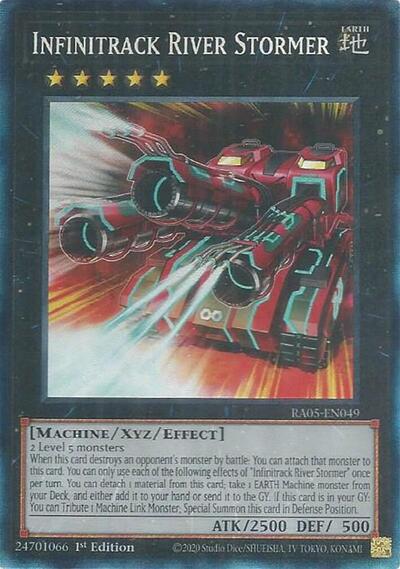 Infinitrack River Stormer - RA05-EN049 - Collector's Rare - 1st Edition