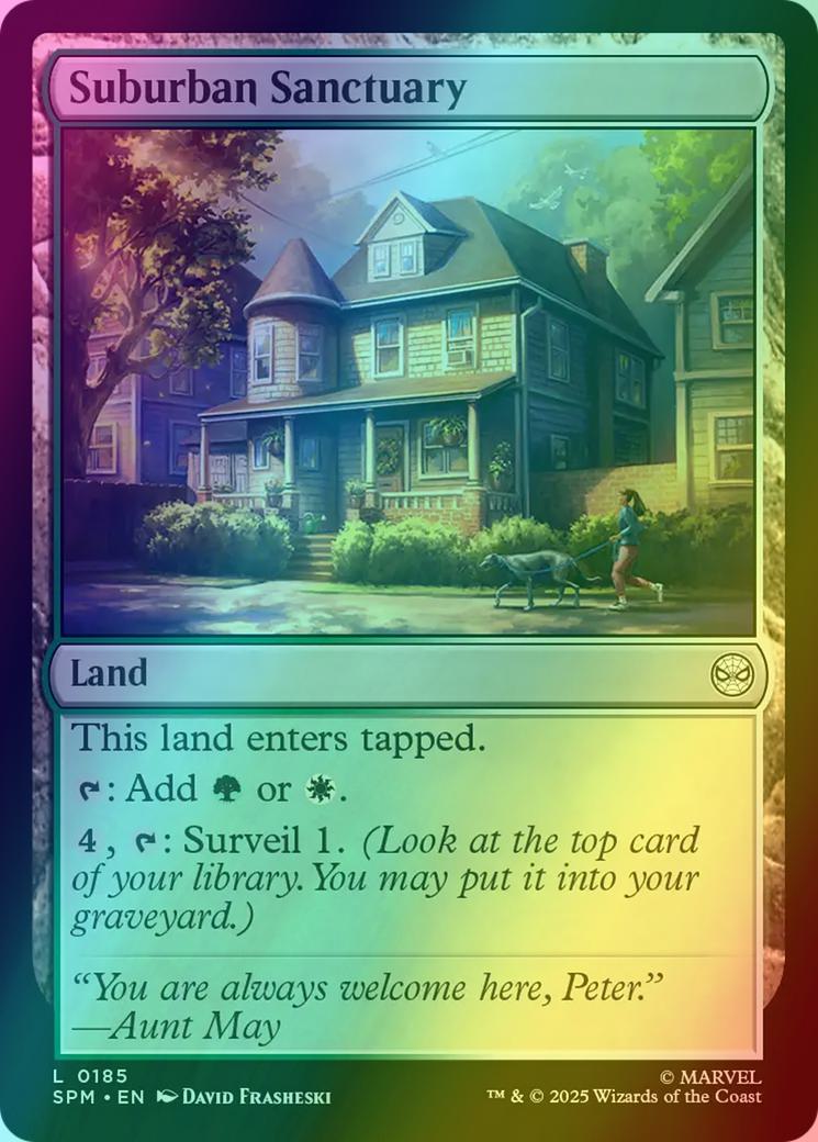 Suburban Sanctuary [185] [Marvel's Spider-Man] [Foil]