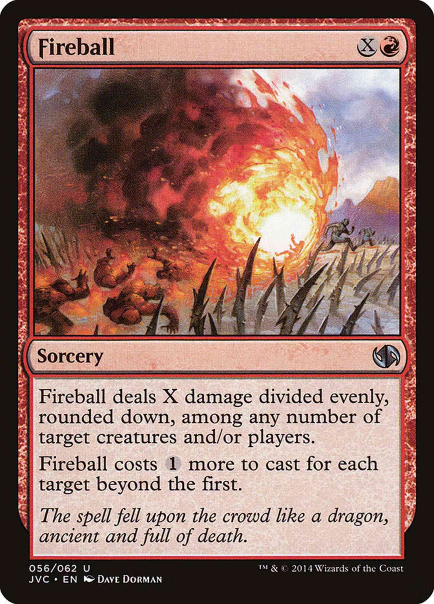 Fireball [56] [Duel Decks Anthology: Jace vs. Chandra] [Non-Foil]