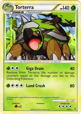 Torterra - 10 - Promotional - Cracked Ice Holo Pokemon Evolution Box/Pokemon Evoultions Pack Exclusive [Holo]