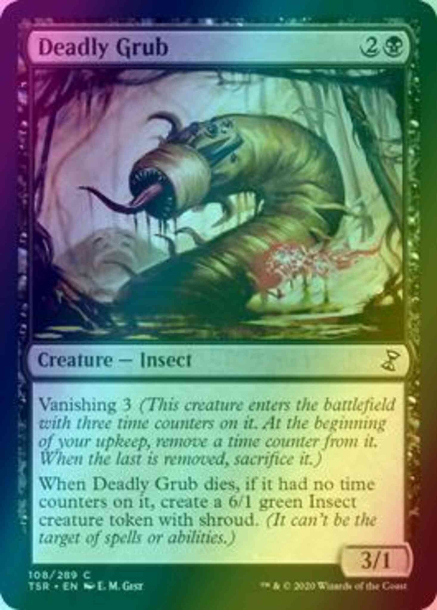 Deadly Grub [108] [Time Spiral Remastered] [Foil]