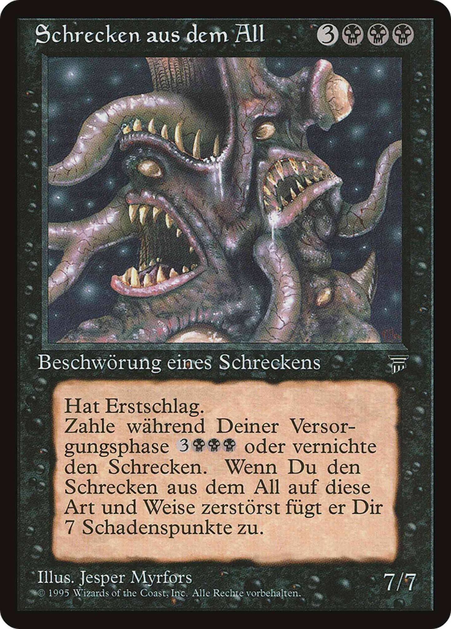 Cosmic Horror - German [52] [Renaissance German] [Non-Foil]