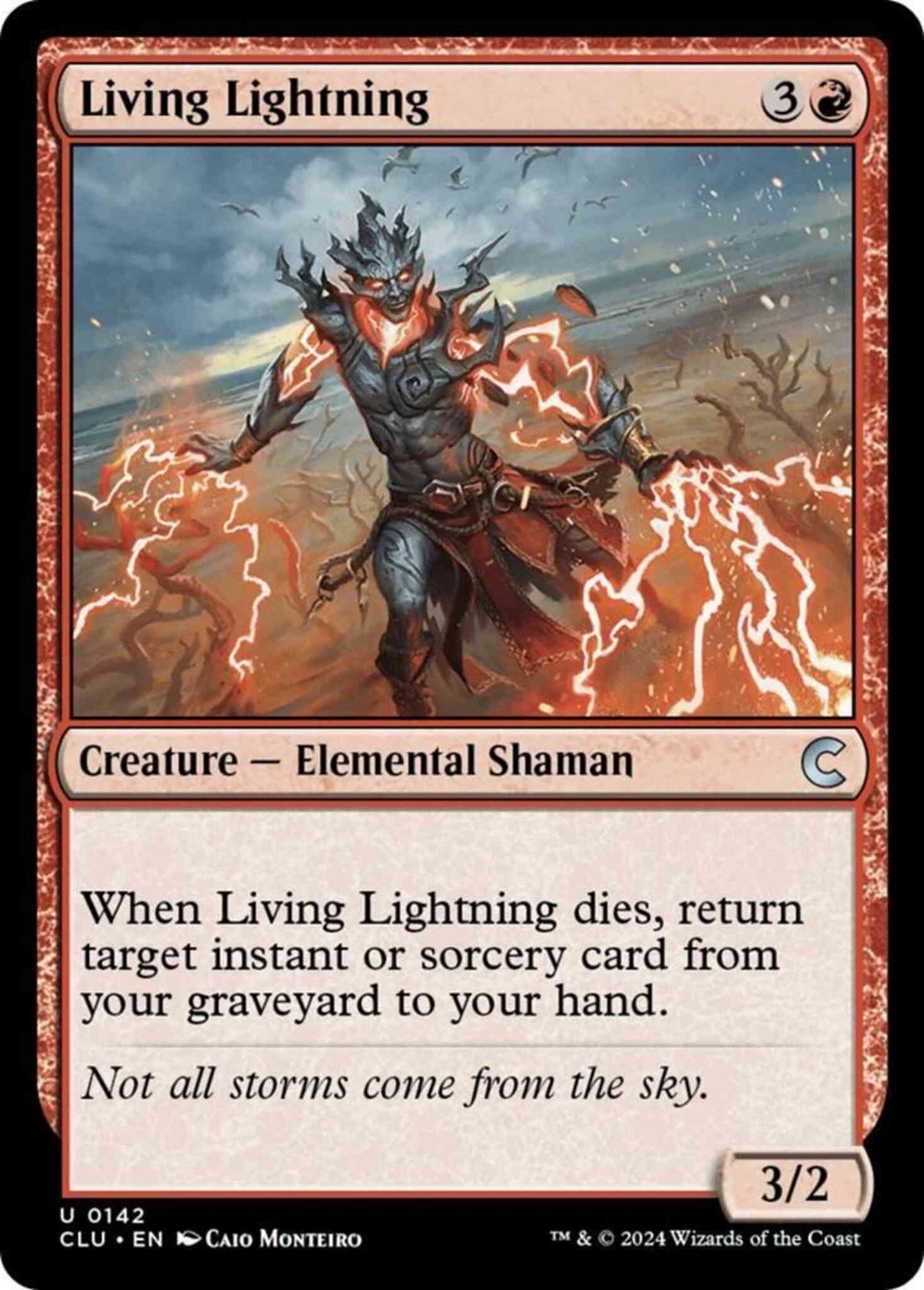 Living Lightning [142] [Ravnica: Clue Edition] [Non-Foil]
