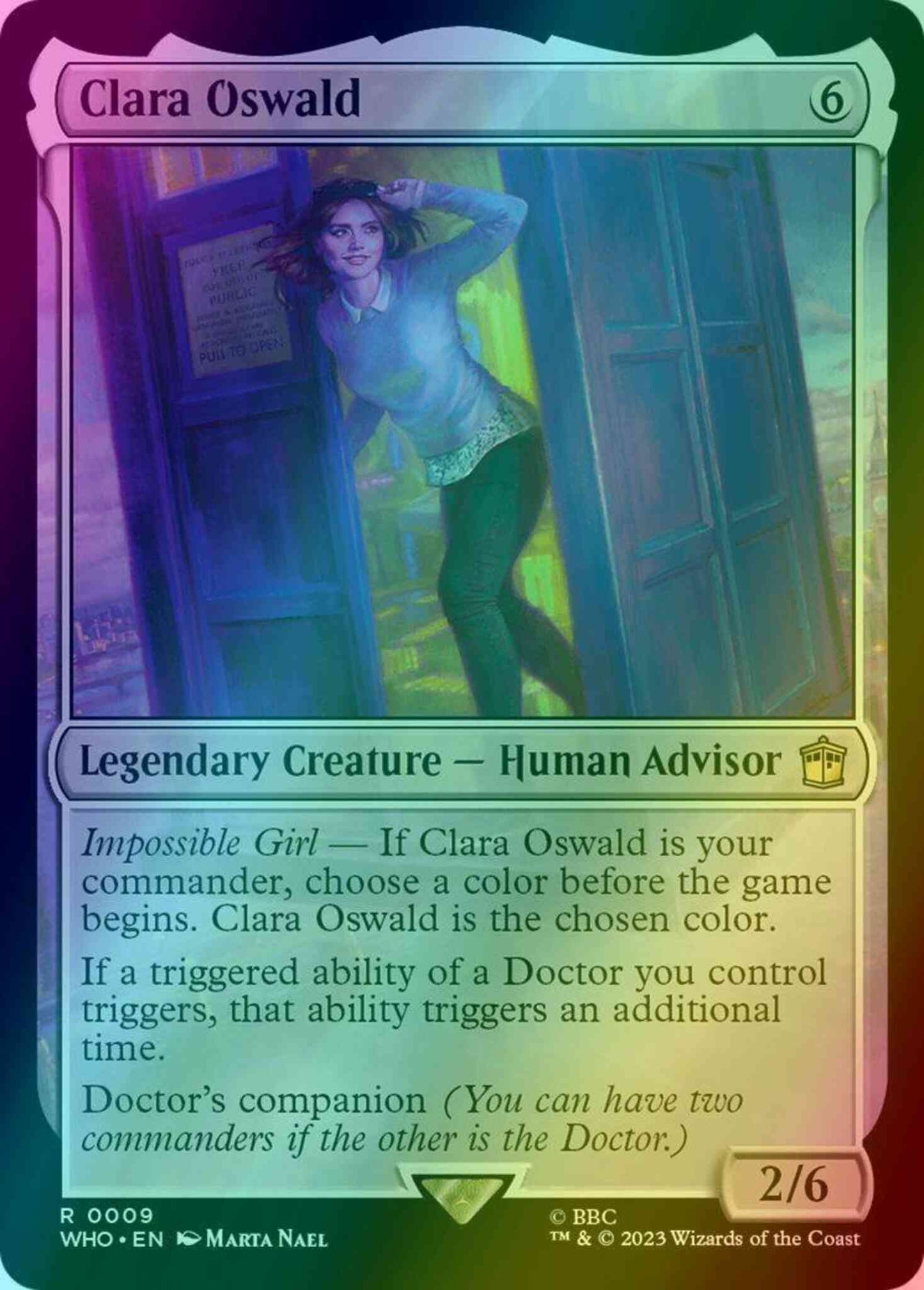 Clara Oswald [9] [Universes Beyond: Doctor Who] [Foil]