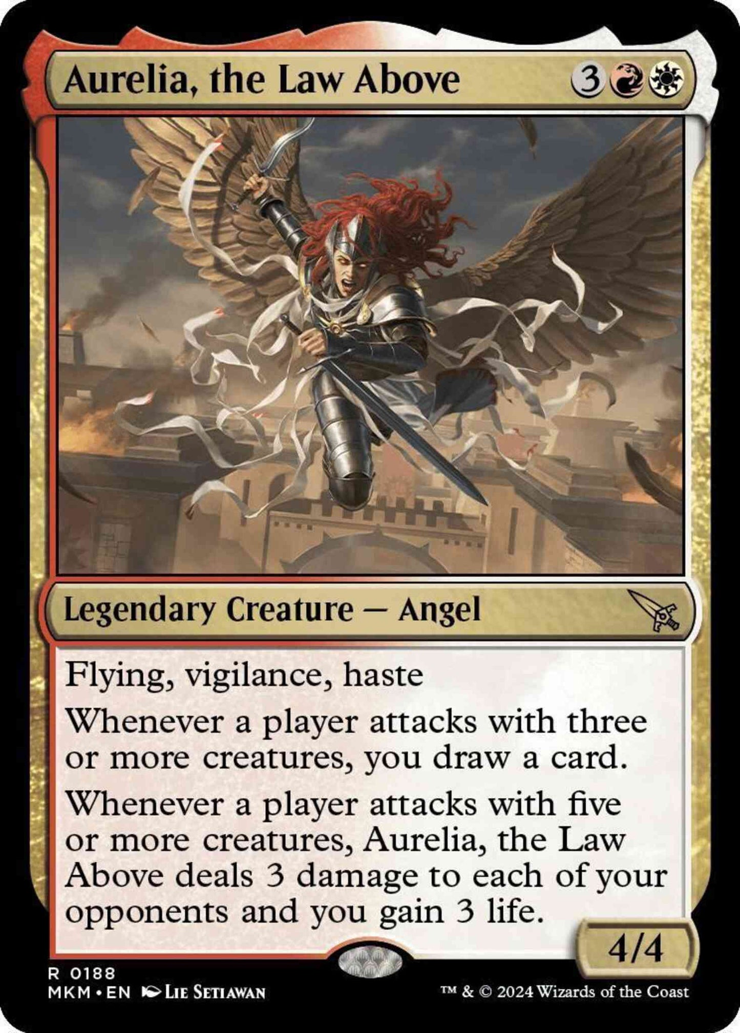 Aurelia, the Law Above [188] [Murders at Karlov Manor] [Non-Foil]