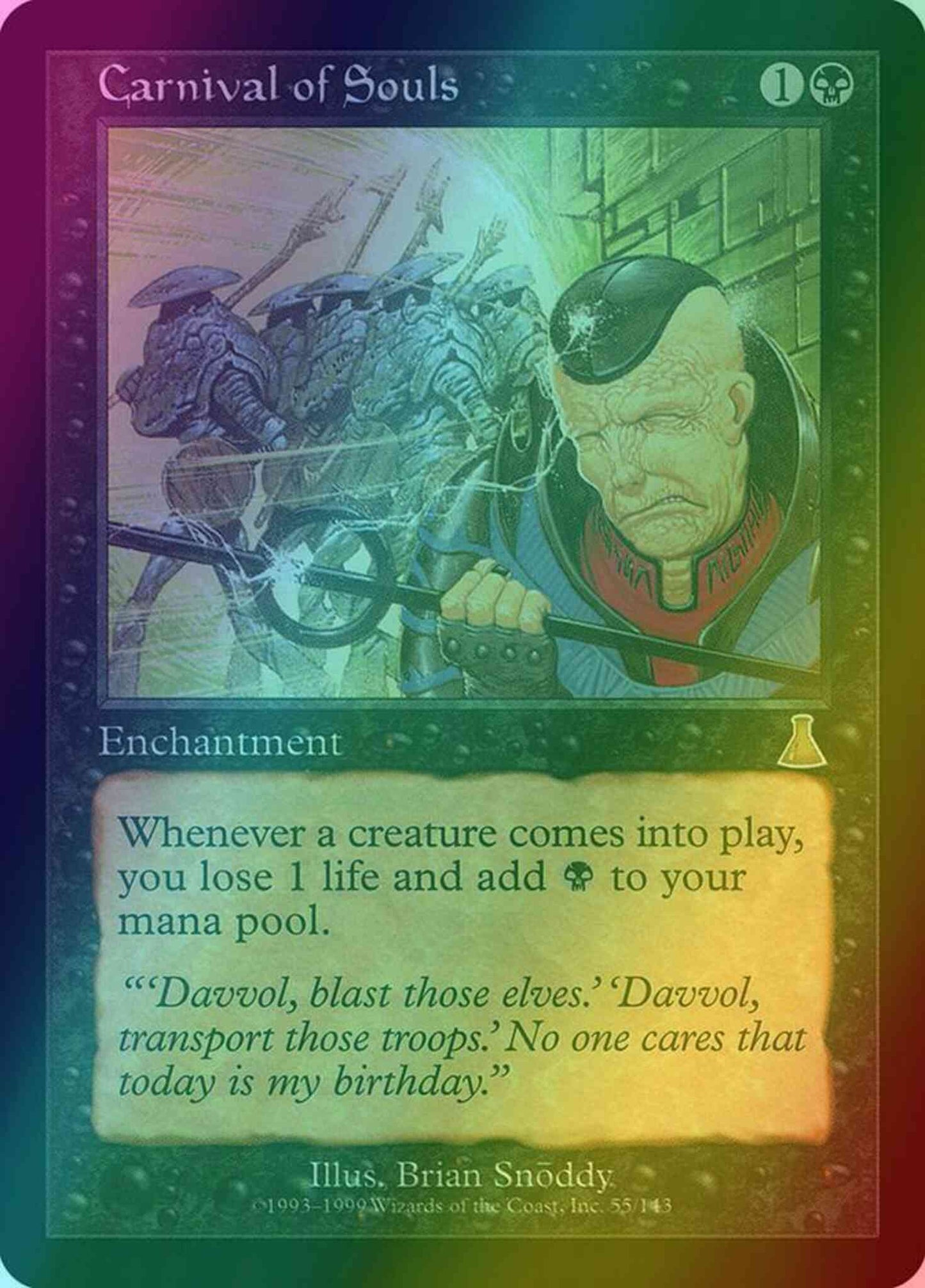 Carnival of Souls [55] [Urza's Destiny] [Foil]