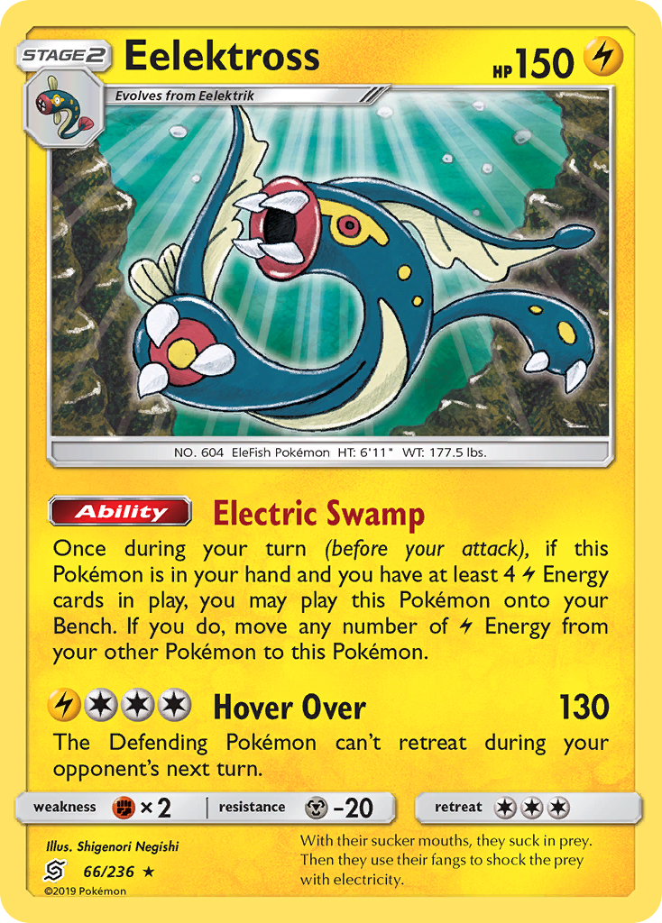 Eelektross - 66/236 - Theme Deck Exclusive [sm11msp-66] [Non-Holo]
