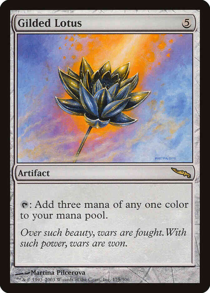 Gilded Lotus [175] [Mirrodin] [Non-Foil]