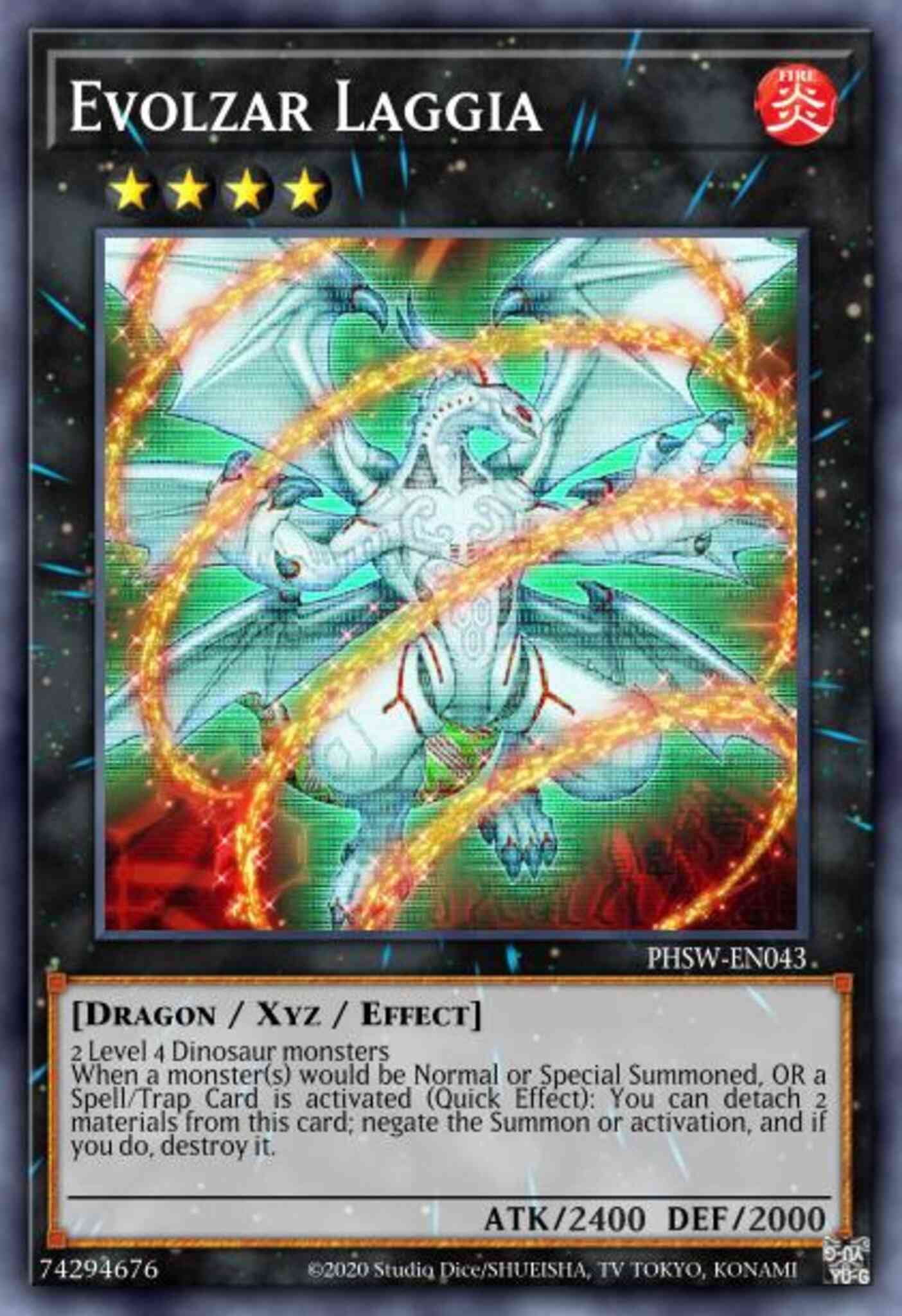 Evolzar Laggia - PHSW-EN043 - Ultimate Rare - 1st Edition