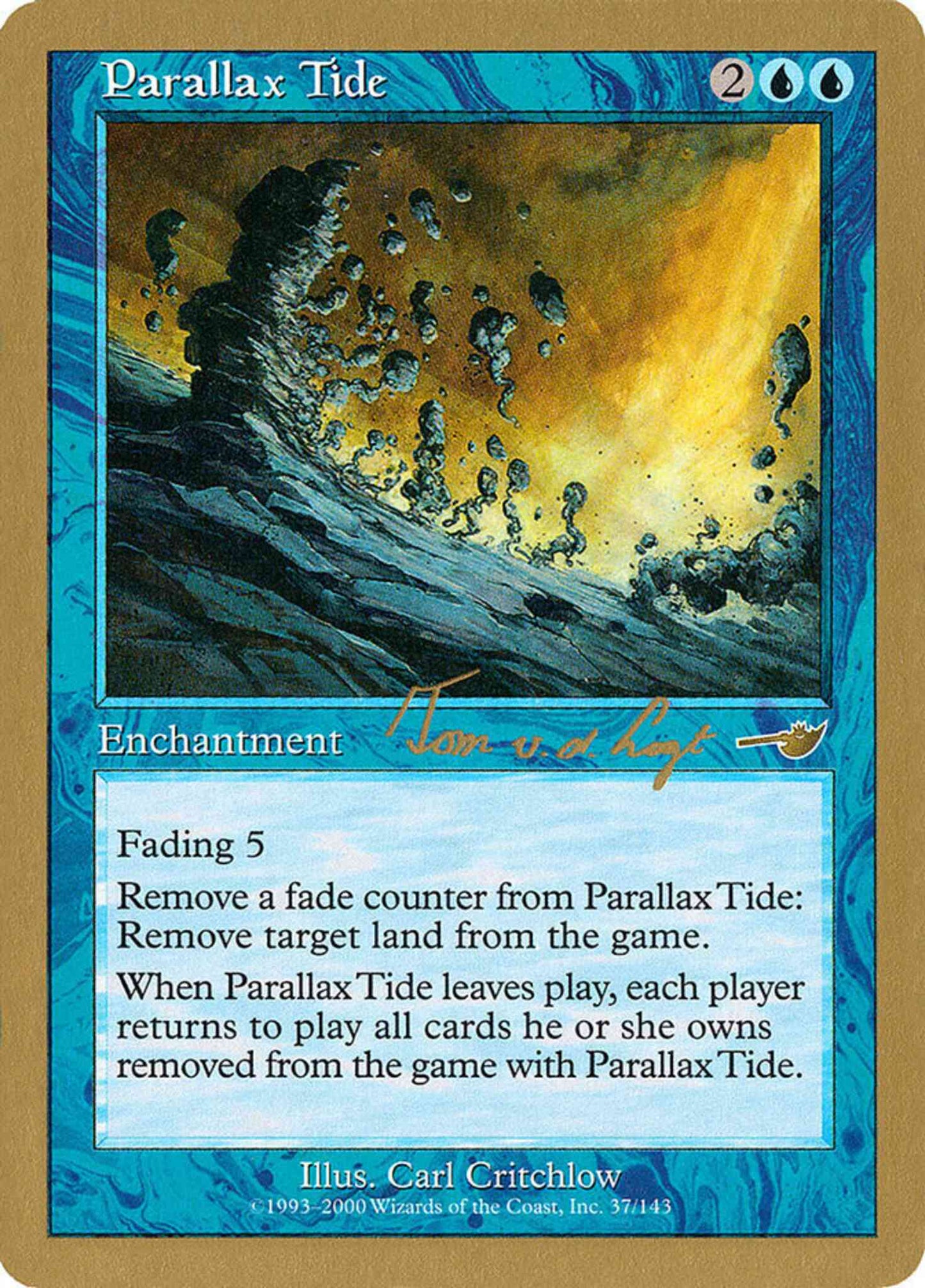 Parallax Tide [tvdl37] [World Championship Decks 2000] [Non-Foil]