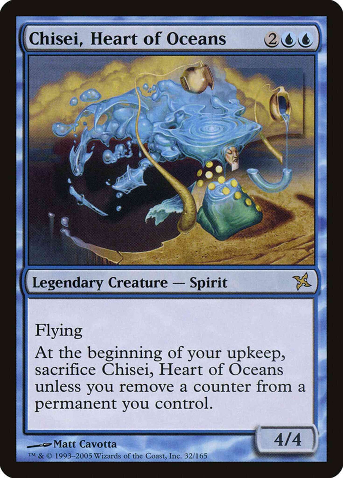 Chisei, Heart of Oceans [32] [Betrayers of Kamigawa] [Non-Foil]