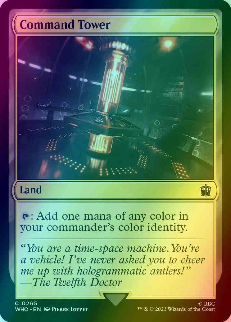 Command Tower [265] [Universes Beyond: Doctor Who] [Foil]