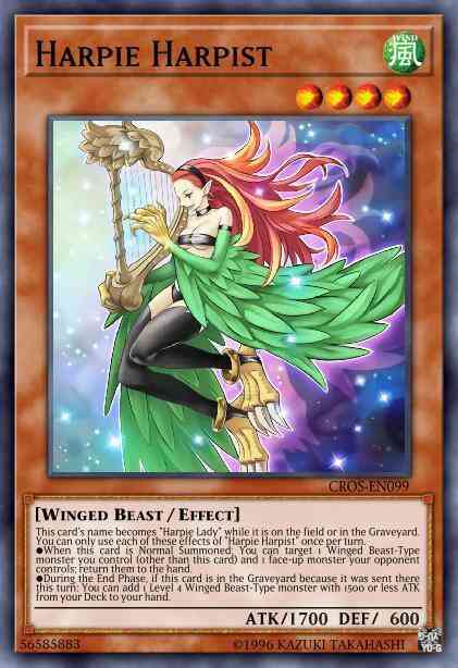 Harpie Harpist - CROS-EN099 - Super Rare - Unlimited