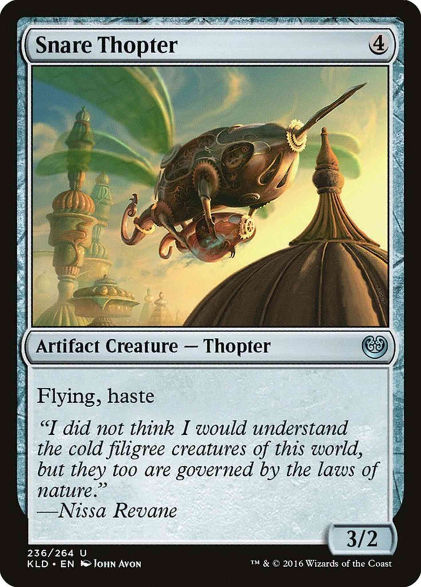 Snare Thopter [236] [Kaladesh] [Non-Foil]