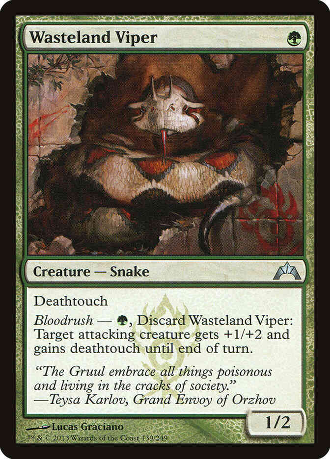 Wasteland Viper [139] [Gatecrash] [Non-Foil]