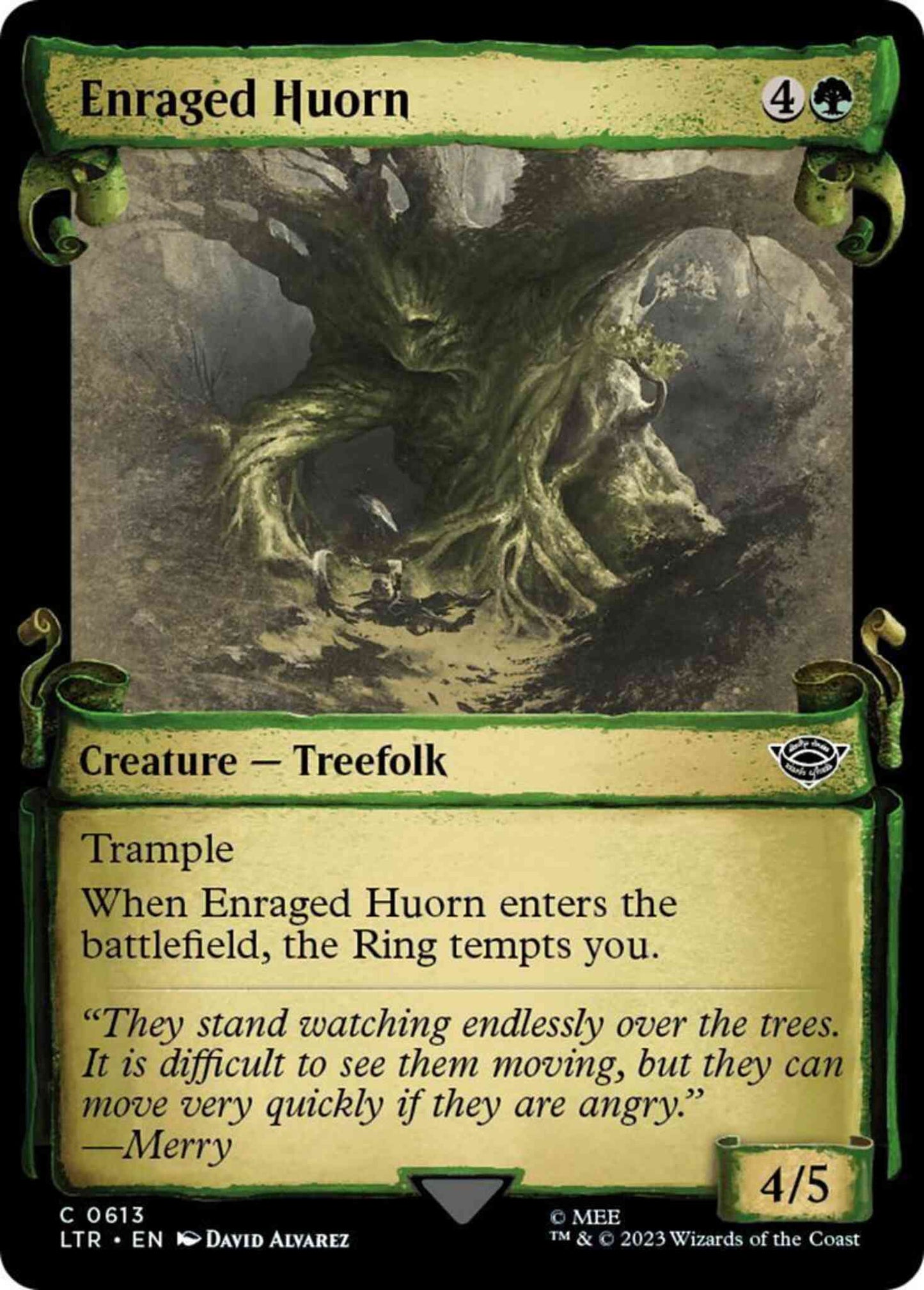 Enraged Huorn [613] [Scrolls Showcase] [The Lord of the Rings: Tales of Middle-earth] [Non-Foil]