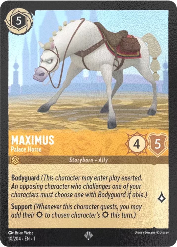 Maximus - Palace Horse - 10/204 [The First Chapter] [Cold Foil]