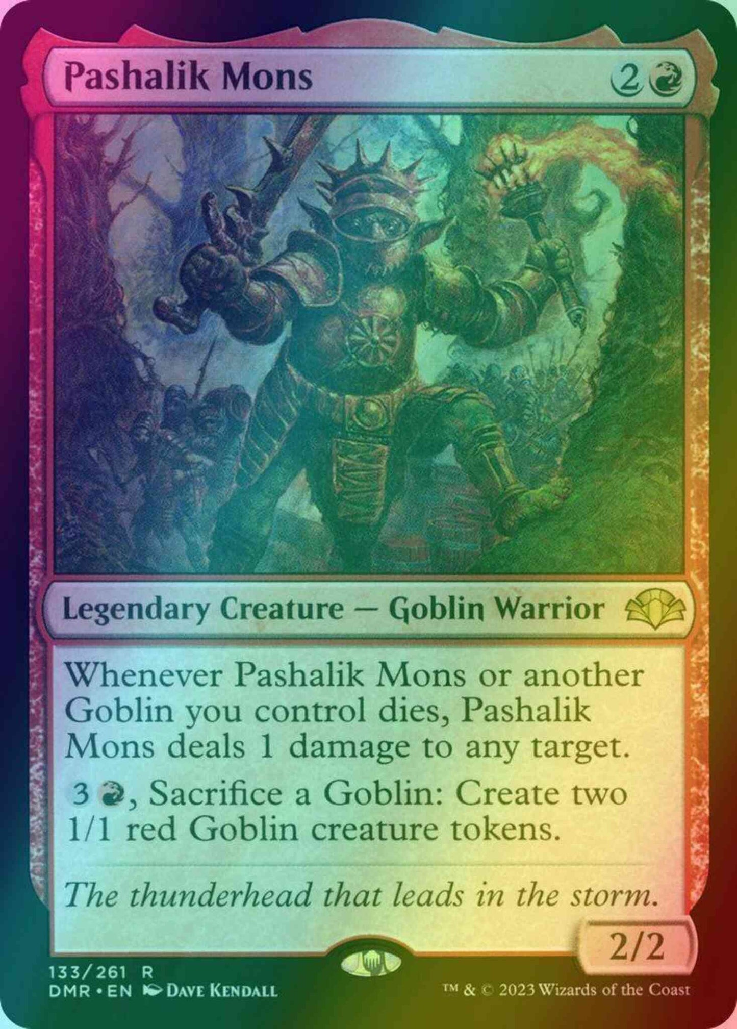 Pashalik Mons [133] [Dominaria Remastered] [Foil]