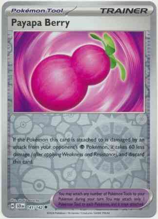 Payapa Berry - 141/142 - Uncommon [sv07-141] [Reverse Holo]