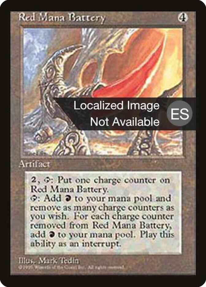 Red Mana Battery - Chinese [343] [Fourth Edition Black Border: Chinese] [Non-Foil]