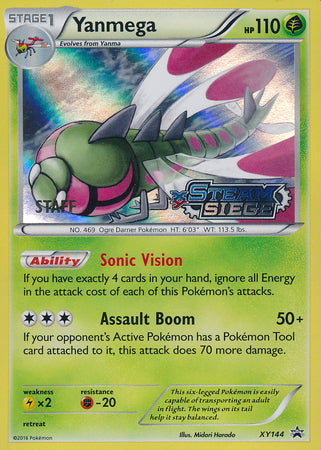 Yanmega - XY144 - Staff Promo [xyp-XY144] [Holo]